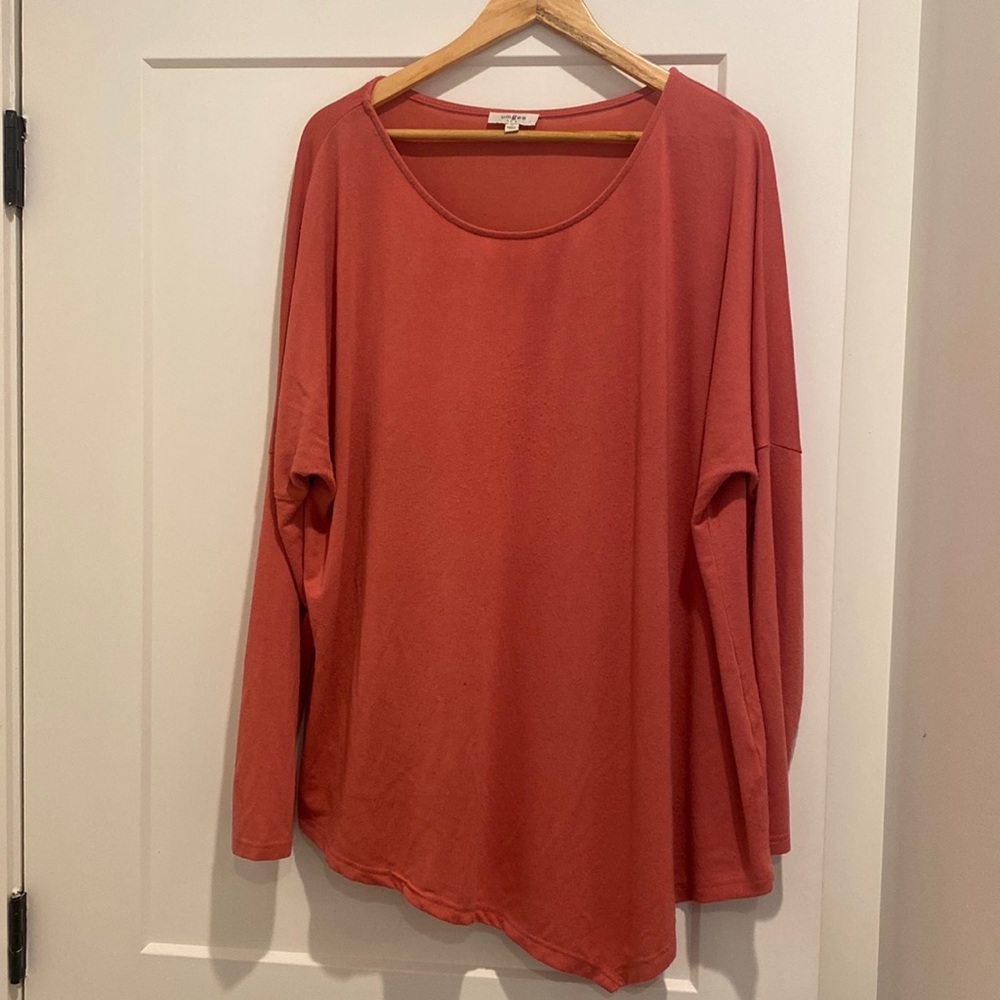 Umgee Oversized Cozy Sweater & *FREE* Scarf